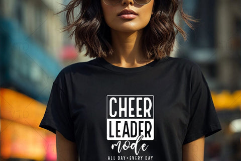 Cheerleader Mode Svg Png Files, Cheerleader Svg, Cheerleader gifts, Cheer Mom Svg, Cheer Life Svg, Mom Life Svg, Cheerleader Mom Svg SVG DesignDestine 