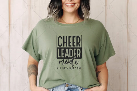 Cheerleader Mode Svg Png Files, Cheerleader Svg, Cheerleader gifts, Cheer Mom Svg, Cheer Life Svg, Mom Life Svg, Cheerleader Mom Svg SVG DesignDestine 