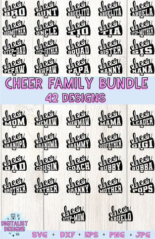 Cheerleader SVG Bundle | Cheer SVG | Megaphone SVG Bundle SVG DigitalistDesigns 