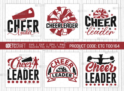 Cheerleader SVG Bundle, Cheerleading Svg, Cheer Svg, Cheer Life Svg, Cheer Team Svg, Cheer Quotes, ETC T00164 SVG ETC Craft 