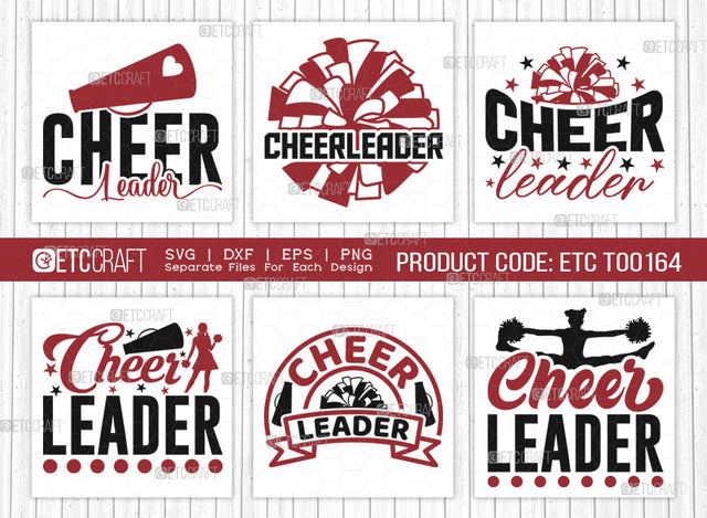 Cheerleader SVG Bundle, Cheerleading Svg, Cheer Svg, Cheer Life Svg, Cheer Team Svg, Cheer Quotes, ETC T00164 SVG ETC Craft 