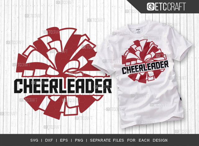 Cheerleader SVG Cut File, Cheerleading Svg, Cheer Svg, Cheer Life Svg, Cheer Team Svg, Cheer Quotes, ETC T00164 SVG ETC Craft 