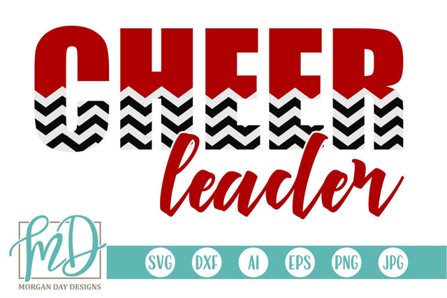 Cheerleader SVG Morgan Day Designs 
