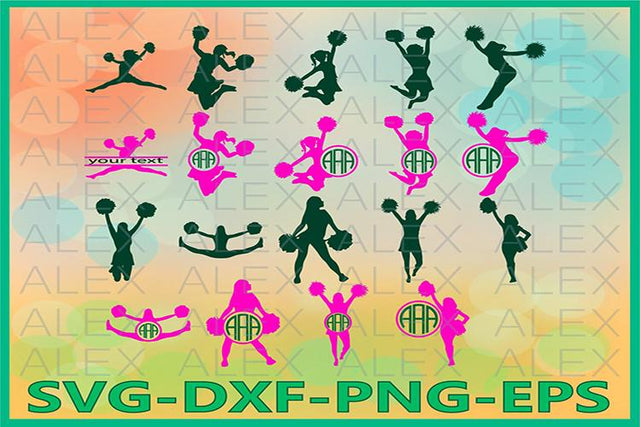 Cheerleader SVG SVG AlexSVGStudio 