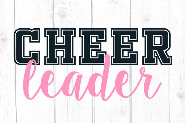 Cheerleader Svg SVG cricutfilesmg 