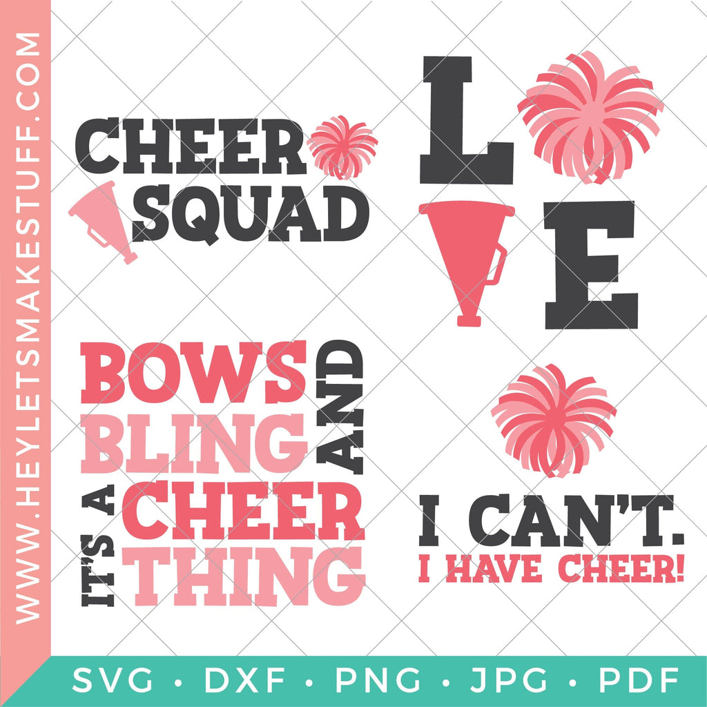 Cheerleading Bundle - So Fontsy