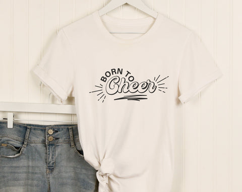 Cheerleading SVG Bundle, 6 Designs, Cheerleader SVG, Cheerleading Cut Files For Cricut, Silhouette, Cheer SVG, Love Cheerleading SVG, Born To Cheer SVG SVG HappyDesignStudio 