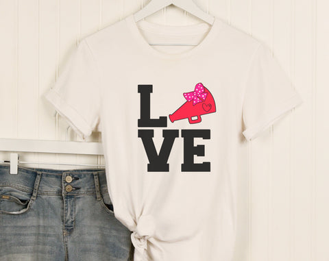 Cheerleading SVG Bundle, 6 Designs, Cheerleader SVG, Cheerleading Cut Files For Cricut, Silhouette, Cheer SVG, Love Cheerleading SVG, Born To Cheer SVG SVG HappyDesignStudio 