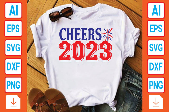 Cheers 2023 SVG Craftlabsvg24 