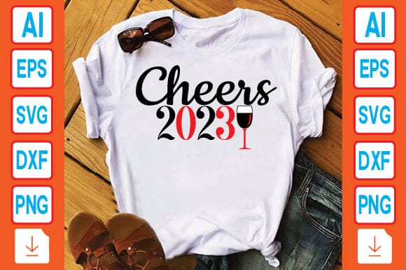 Cheers 2023 SVG Craftlabsvg24 