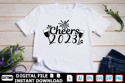 Cheers 2023 SVG Craftlabsvg24 