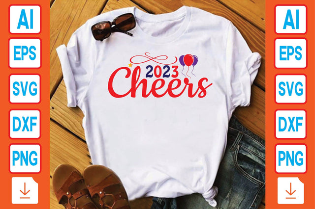 Cheers 2023 SVG Craftlabsvg24 