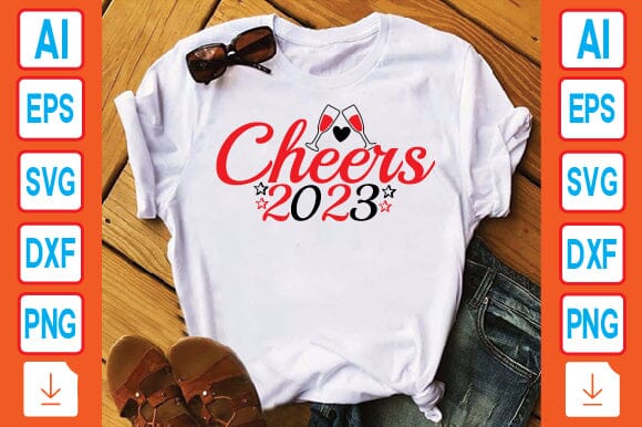 Cheers 2023 SVG Craftlabsvg24 