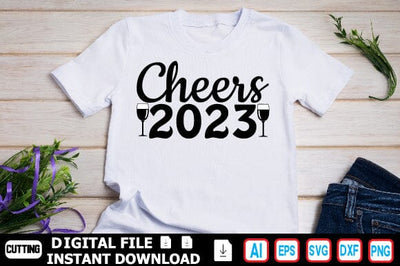 Cheers 2023 SVG Craftlabsvg24 