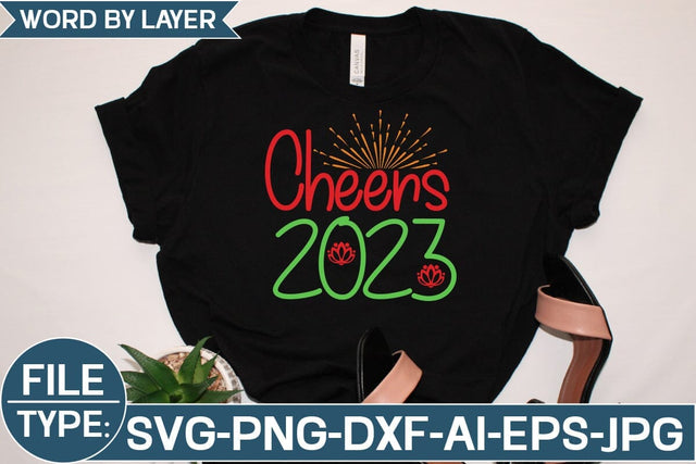 Cheers 2023 SVG Cut File SVG Studio Innate 