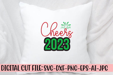 Cheers 2023 SVG Cut File SVG Syaman 