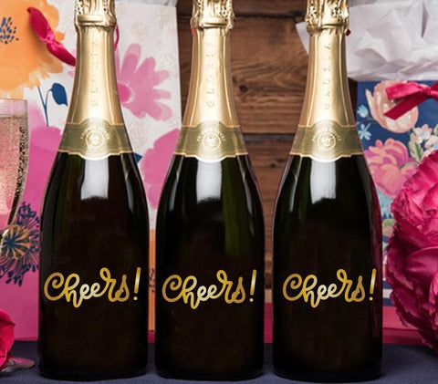 Cheers! Cut File SVG Cursive by Camille 