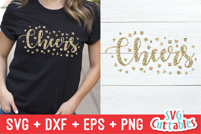 Cheers | New Year's SVG Svg Cuttables 