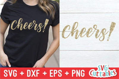 Cheers | New Year's SVG Svg Cuttables 