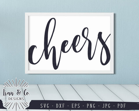 Cheers SVG Files | Christmas | Drinking | Holidays | Winter SVG (852587320) SVG Ivan & Co. Designs 