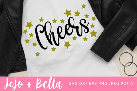 Cheers Svg, New Years Eve Svg, Happy New Year Svg , New Year’s Svg, New Year Svg, New Year’s Shirt Svg, New Year’s Eve Party Cut file SVG Jojo&Bella 