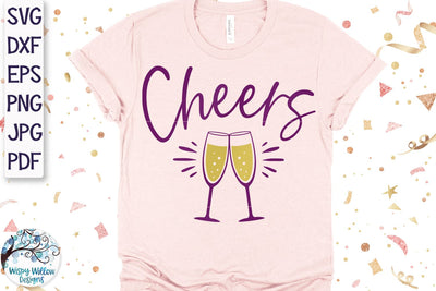 Cheers SVG SVG Wispy Willow Designs 