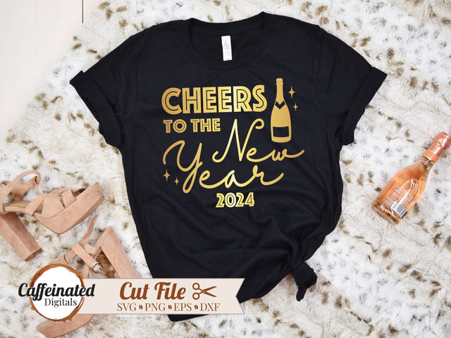 Cheers to 2024 svg SVG Caffeinated SVGs 