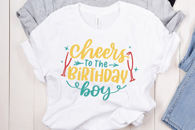 Cheers To The Birthday Boy SVG Cut File SVG dapiyupi store 