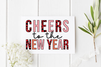 Cheers To The New Year sublimation Sublimation SVGista 