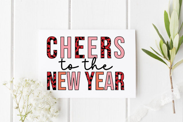 Cheers To The New Year sublimation Sublimation SVGista 