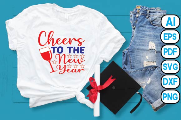 Cheers to the New Year SVG Craftlabsvg24 