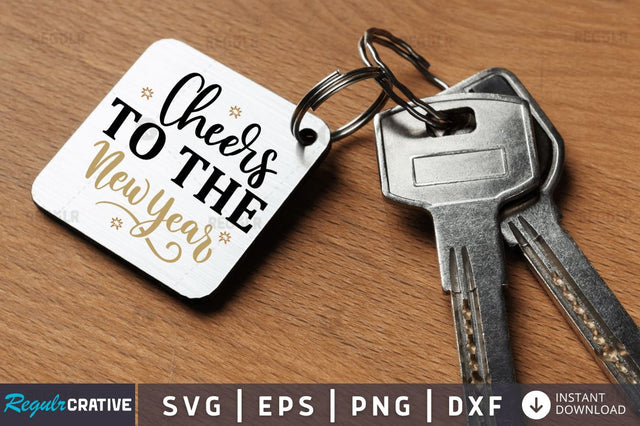 Cheers to the new year SVG SVG Regulrcrative 