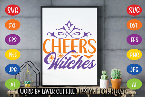 Cheers Witches SVG CUT FILE SVG MStudio 