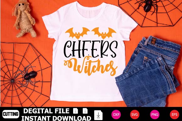 Cheers Witches SVG Shahin alam 