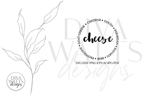 Cheese Board SVG | Charcuterie & Grazing Board Design SVG Diva Watts Designs 