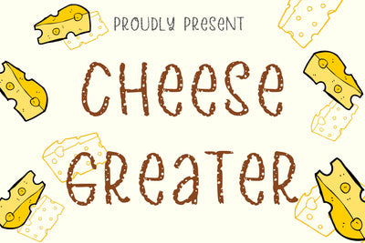 Cheese Greater Font Aisyah 