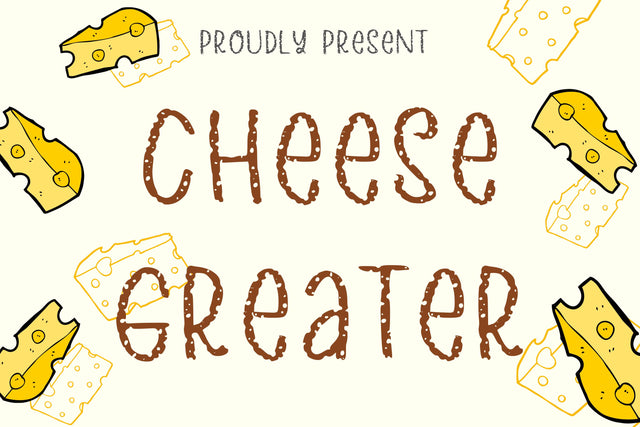 Cheese Greater Font Aisyah 