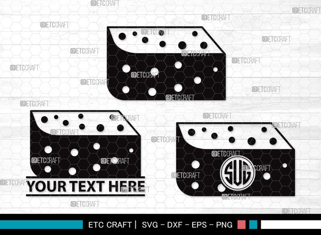 Cheese Monogram SVG Cut File | Cheese Slice Svg | Fast Food Svg | Cheesy Svg | Cheese Clipart SVG ETC Craft 