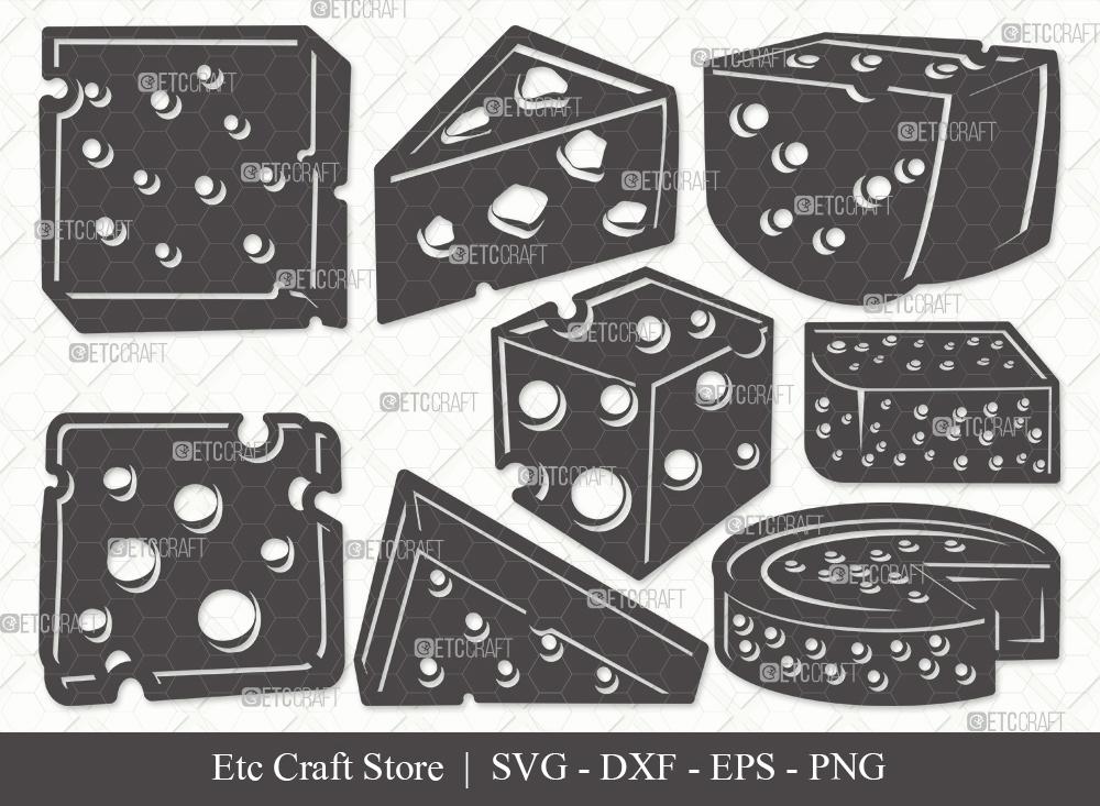Cheese Silhouette SVG Cut File | Cheese Slice Svg | Fast Food Svg ...