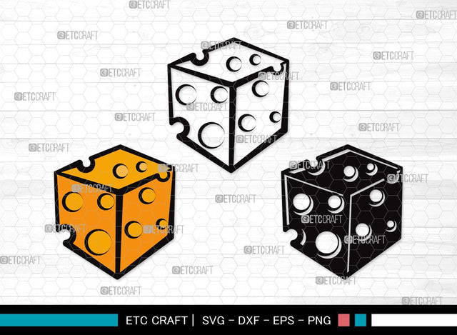 Cheese SVG Cut File | Cheese Slice Svg | Fast Food Svg | Cheesy Svg | Cheese Clipart SVG ETC Craft 