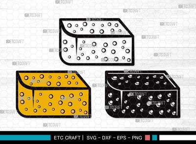 Cheese SVG Cut File | Cheese Slice Svg | Fast Food Svg | Cheesy Svg | Cheese Clipart SVG ETC Craft 