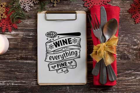 Cheese wine everything fine SVG Angelina750 