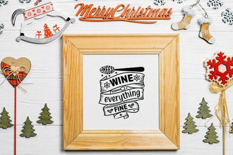 Cheese wine everything fine SVG Angelina750 