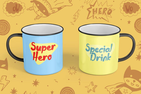 Cheesy Bread - Playful Bold Font Font PutraCetol Studio 