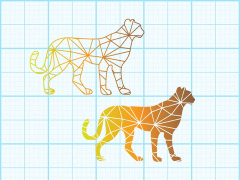 Cheetah geomatical Sublimation Sublimation Johan Ru designs 