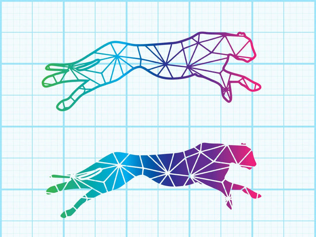 Cheetah geomatical Sublimation Sublimation Johan Ru designs 