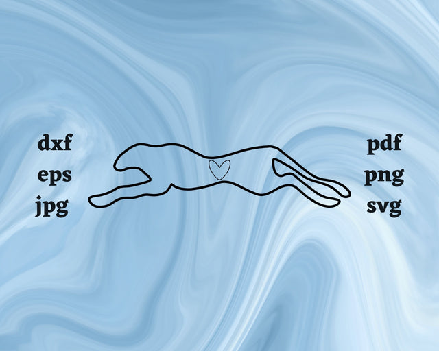 Cheetah Heart SVG Cut File SVG Northern Light SVG 