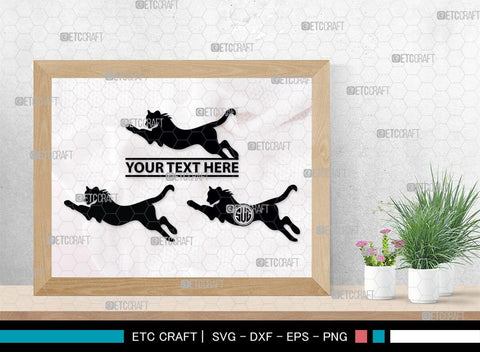 Cheetah Monogram, Cheetah Silhouette, Cheetah SVG, Leopard Svg, Cougar Svg, Panther Cougar Svg, SB00236 SVG ETC Craft 