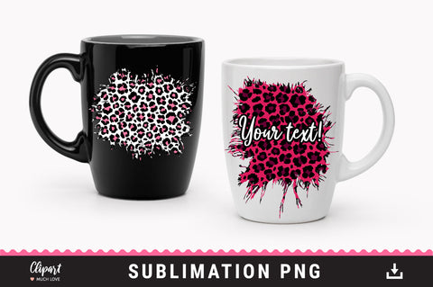 Cheetah print sublimation designs Leopard print PNG sublimation Sublimation ClipartMuchLove 