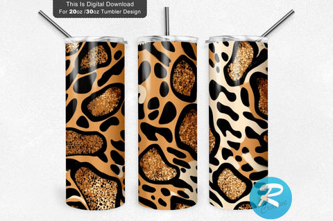 Cheetah skin 20 oz / 30 oz Tumbler PNG Sublimation Regulrcrative 
